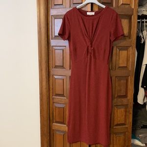 Treasure and Bond Red Dress. Small